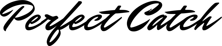 Vorschau des Bootsnamens "Perfect Catch" als Schriftzug für "Style Klassisch 82"