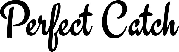 Vorschau des Bootsnamens "Perfect Catch" als Schriftzug für "Bootsbeschriftung Klassisch 63"