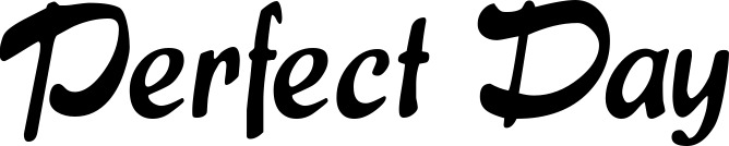 Bootsname 'Perfect Day' angezeigt als 'Bootsbeschriftung Klassisch 15'