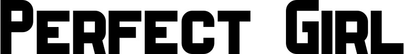 Vorschau des Bootsnamens "Perfect Girl" als Schriftzug für "Bootsbeschriftung Neu 34"