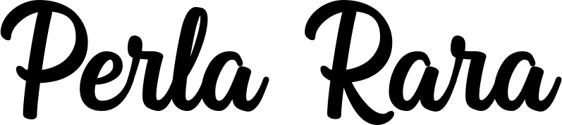 Vorschau des Bootsnamens "Perla Rara" als Schriftzug für "Bootsbeschriftung Klassisch 43"
