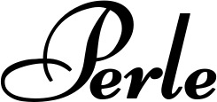 Vorschau des Bootsnamens "Perle" als Schriftzug für "Bootsbeschriftung Klassisch 76-A"