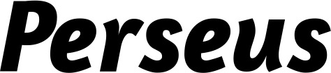 Bootsname 'Perseus' angezeigt als 'Bootsbeschriftung Kursiv 01'