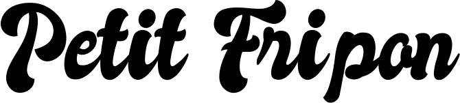 Vorschau des Bootsnamens "Petit Fripon" als Schriftzug für "Bootsbeschriftung Klassisch 41"
