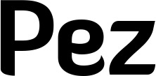 Vorschau des Bootsnamens "Pez" als Schriftzug für "Bootsbeschriftung Normal 06"