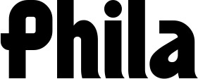 Vorschau des Bootsnamens "Phila" als Schriftzug für "Bootsbeschriftung Neu 32"