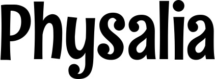 Vorschau des Bootsnamens "Physalia" als Schriftzug für "Bootsbeschriftung Neu 68"