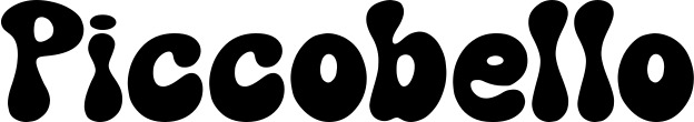 Vorschau des Bootsnamens "Piccobello" als Schriftzug für "Bootsbeschriftung Neu 62"