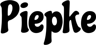 Vorschau des Bootsnamens "Piepke" als Schriftzug für "Bootsbeschriftung Neu 41"