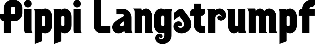 Vorschau des Bootsnamens "Pippi Langstrumpf" als Schriftzug für "Style Neu 32"