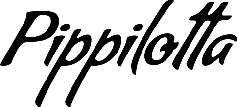 Vorschau des Bootsnamens "Pippilotta" als Schriftzug für "Bootsbeschriftung Klassisch 57"