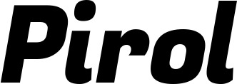 Vorschau des Bootsnamens "Pirol" als Schriftzug für "Bootsbeschriftung Kursiv 04"