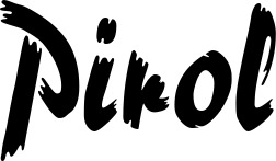 Vorschau des Bootsnamens "Pirol" als Schriftzug für "Bootsbeschriftung Neu 10"