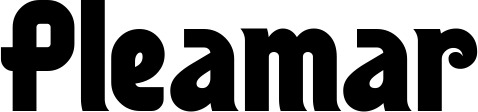 Vorschau des Bootsnamens "Pleamar" als Schriftzug für "Bootsbeschriftung Neu 32"