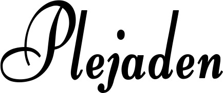 Vorschau des Bootsnamens "Plejaden" als Schriftzug für "Bootsbeschriftung Klassisch 76"