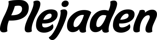 Vorschau des Bootsnamens "Plejaden" als Schriftzug für "Bootsbeschriftung Klassisch 14"