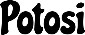 Vorschau des Bootsnamens "Potosi" als Schriftzug für "Bootsbeschriftung Neu 41"