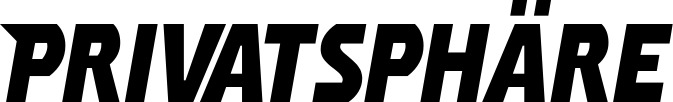 Vorschau des Bootsnamens "Privatsphäre" als Schriftzug für "Bootsbeschriftung Neu 15"
