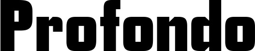 Vorschau des Bootsnamens "Profondo" als Schriftzug für "Bootsbeschriftung Neu 11"