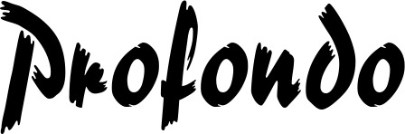 Vorschau des Bootsnamens "Profondo" als Schriftzug für "Bootsbeschriftung Neu 10"