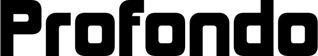 Vorschau des Bootsnamens "Profondo" als Schriftzug für "Bootsbeschriftung Neu 25"