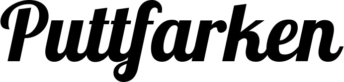 Vorschau des Bootsnamens "Puttfarken" als Schriftzug für "Bootsbeschriftung Neu 60"