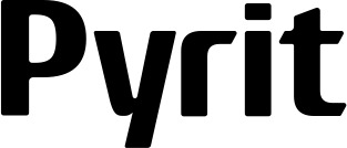 Vorschau des Bootsnamens "Pyrit" als Schriftzug für "Bootsbeschriftung Fett 22"