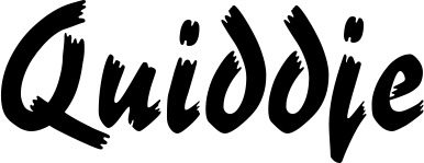 Vorschau des Bootsnamens "Quiddje" als Schriftzug für "Bootsbeschriftung Neu 10"