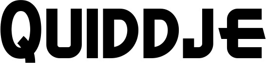 Vorschau des Bootsnamens "Quiddje" als Schriftzug für "Style Neu 26"