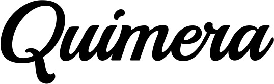 Vorschau des Bootsnamens "Quimera" als Schriftzug für "Bootsbeschriftung Klassisch 86"