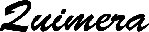 Vorschau des Bootsnamens "Quimera" als Schriftzug für "Bootsbeschriftung Klassisch 03"