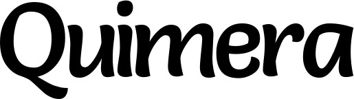 Vorschau des Bootsnamens "Quimera" als Schriftzug für "Bootsbeschriftung Klassisch 94"