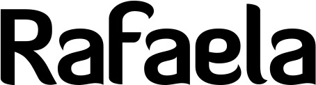 Vorschau des Bootsnamens "Rafaela" als Schriftzug für "Bootsbeschriftung Normal 06"