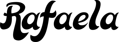 Vorschau des Bootsnamens "Rafaela" als Schriftzug für "Bootsbeschriftung Klassisch 33"