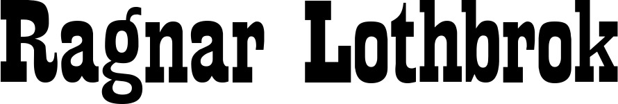 Vorschau des Bootsnamens "Ragnar Lothbrok" als Schriftzug für "Bootsbeschriftung Neu 28"