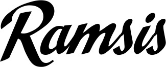 Bootsname 'Ramsis' angezeigt als 'Bootsbeschriftung Klassisch 29'