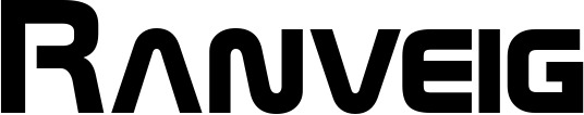 Vorschau des Bootsnamens "Ranveig" als Schriftzug für "Bootsbeschriftung Neu 16"