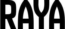 Vorschau des Bootsnamens "Raya" als Schriftzug für "Bootsbeschriftung Neu 58"