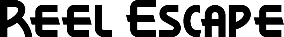 Vorschau des Bootsnamens "Reel Escape" als Schriftzug für "Bootsbeschriftung Neu 26"