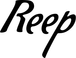 Vorschau des Bootsnamens "Reep" als Schriftzug für "Style Klassisch 57"