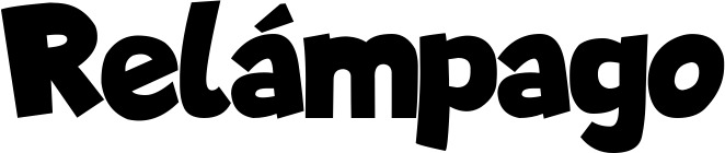 Vorschau des Bootsnamens "Relámpago" als Schriftzug für "Bootsbeschriftung Neu 48"
