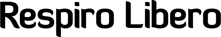 Vorschau des Bootsnamens "Respiro Libero" als Schriftzug für "Bootsbeschriftung Normal 06"
