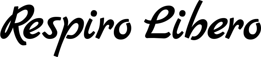 Vorschau des Bootsnamens "Respiro Libero" als Schriftzug für "Bootsbeschriftung Klassisch 77"