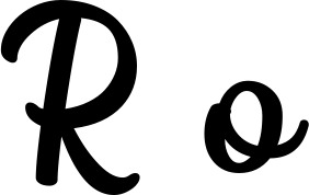 Vorschau des Bootsnamens "Río" als Schriftzug für "Bootsbeschriftung Klassisch 43"