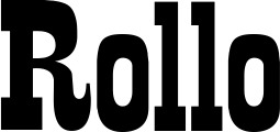 Vorschau des Bootsnamens "Rollo" als Schriftzug für "Bootsbeschriftung Neu 28"