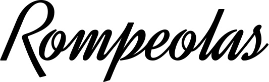 Vorschau des Bootsnamens "Rompeolas" als Schriftzug für "Bootsbeschriftung Klassisch 44"