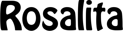 Vorschau des Bootsnamens "Rosalita" als Schriftzug für "Bootsbeschriftung Fett 01"