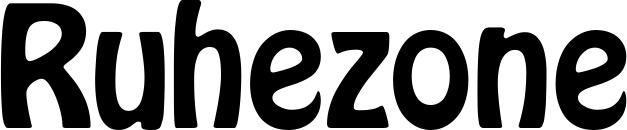 Vorschau des Bootsnamens "Ruhezone" als Schriftzug für "Style Fett 01"
