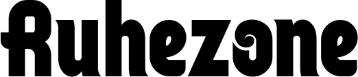 Vorschau des Bootsnamens "Ruhezone" als Schriftzug für "Bootsbeschriftung Neu 32"