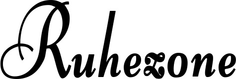 Vorschau des Bootsnamens "Ruhezone" als Schriftzug für "Bootsbeschriftung Klassisch 76"